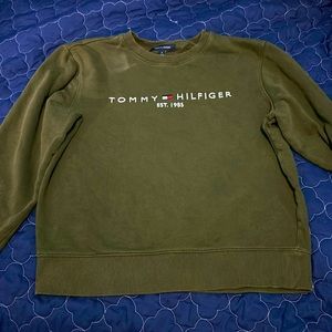 Tommy Hilfiger sweater, Green, Medium